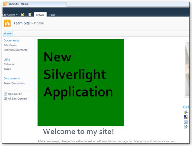 silverlight10 Getting Started with Silverlight in SharePoint 2010