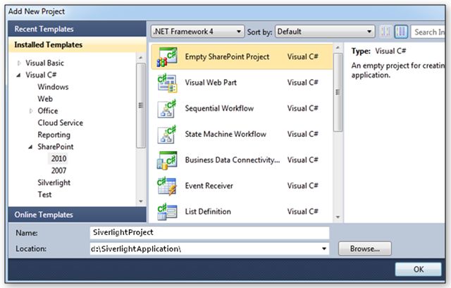 silverlight5 Getting Started with Silverlight in SharePoint 2010