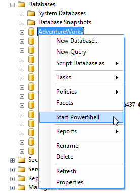 sql server powershell