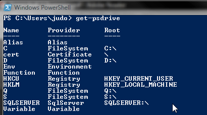 sql server powershell