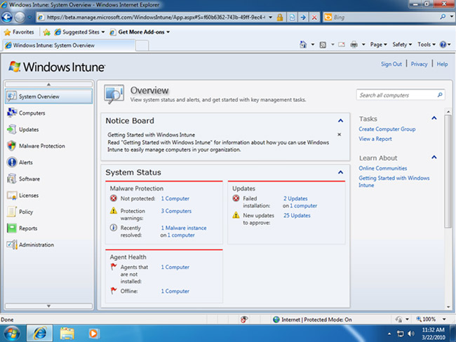 Windows Intune Windows Intune